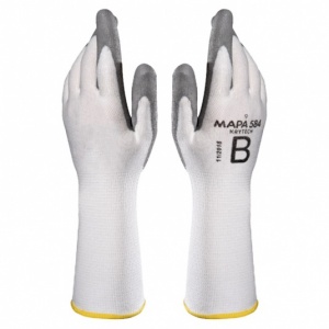 Mapa KryTech 584 Abrasion-Resistant Handling Gloves with Long Knitwrist